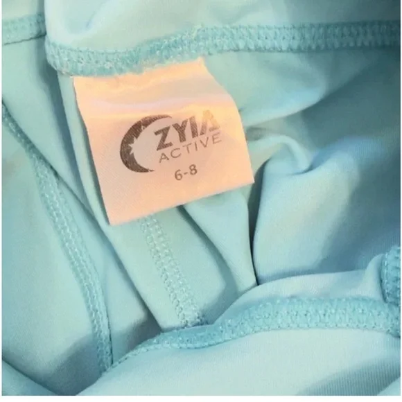 Zyia Active 7/8 Mesh Side Workout Leggings - Picture 5 of 5